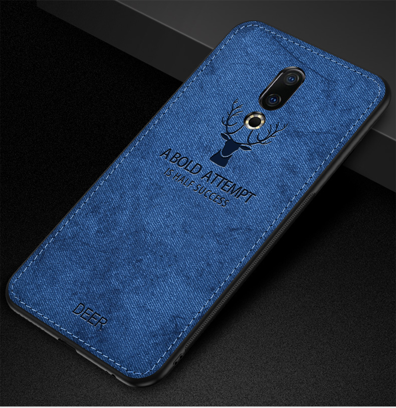 Bakeeytrade-Deer-Pattern-Shockproof-Cloth-Soft-TPU-Back-Cover-Protective-Case-for-Meizu-16--Meizu-16-1440592