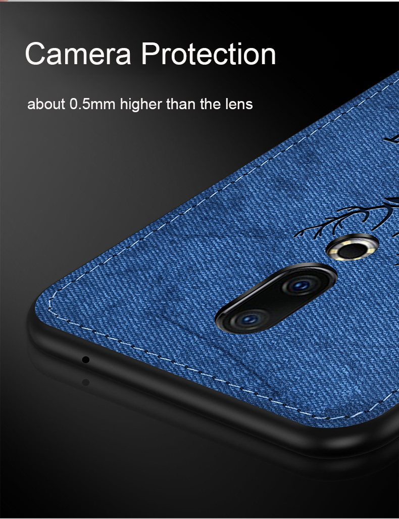 Bakeeytrade-Deer-Pattern-Shockproof-Cloth-Soft-TPU-Back-Cover-Protective-Case-for-Meizu-16--Meizu-16-1440592