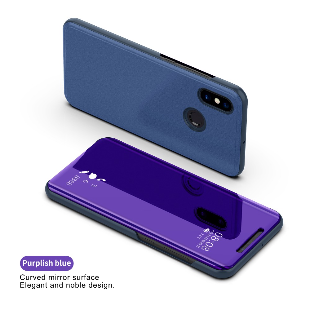 BAKEEY-Mirror-Auto-Sleep-Shockproof-Protective-Case-For-Xiaomi-Mi-A2-Lite--Xiaomi-Redmi-6-Pro-1348045