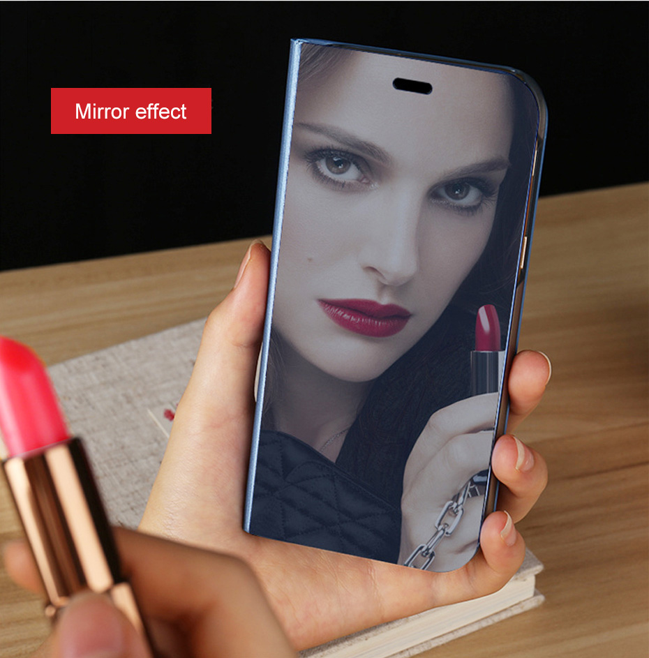 BAKEEY-Mirror-Auto-Sleep-Shockproof-Protective-Case-For-Xiaomi-Mi-A2-Lite--Xiaomi-Redmi-6-Pro-1348045