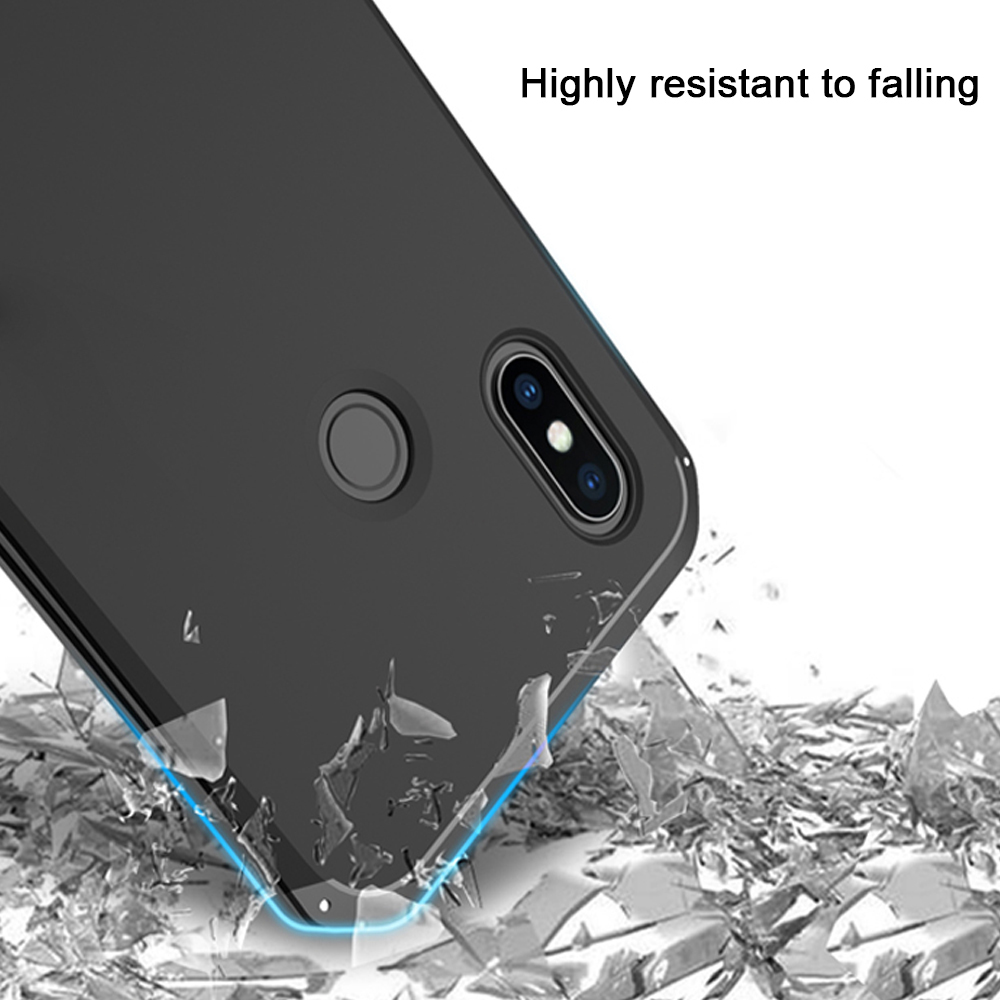 Bakeey-3-in-1-Aluminum-Metal-Frame-Plastic-Shockproof-Protective-Case-For-Xiaomi-Mi8-Mi-8-1347706