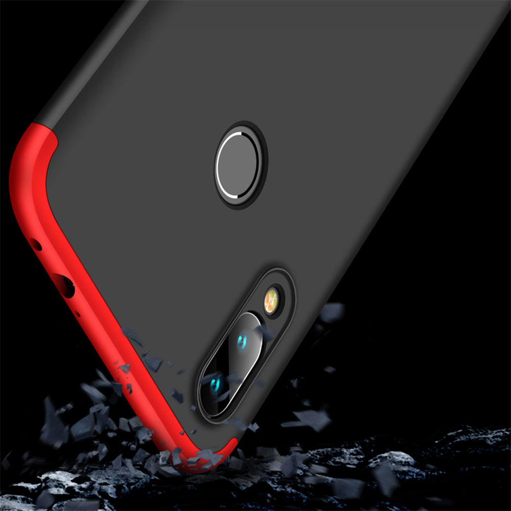 Bakeey-3-in-1-Double-Dip-360deg-Full-Hard-PC-Protective-Case-For-Xiaomi-Redmi-7--Redmi-Y3-1468041