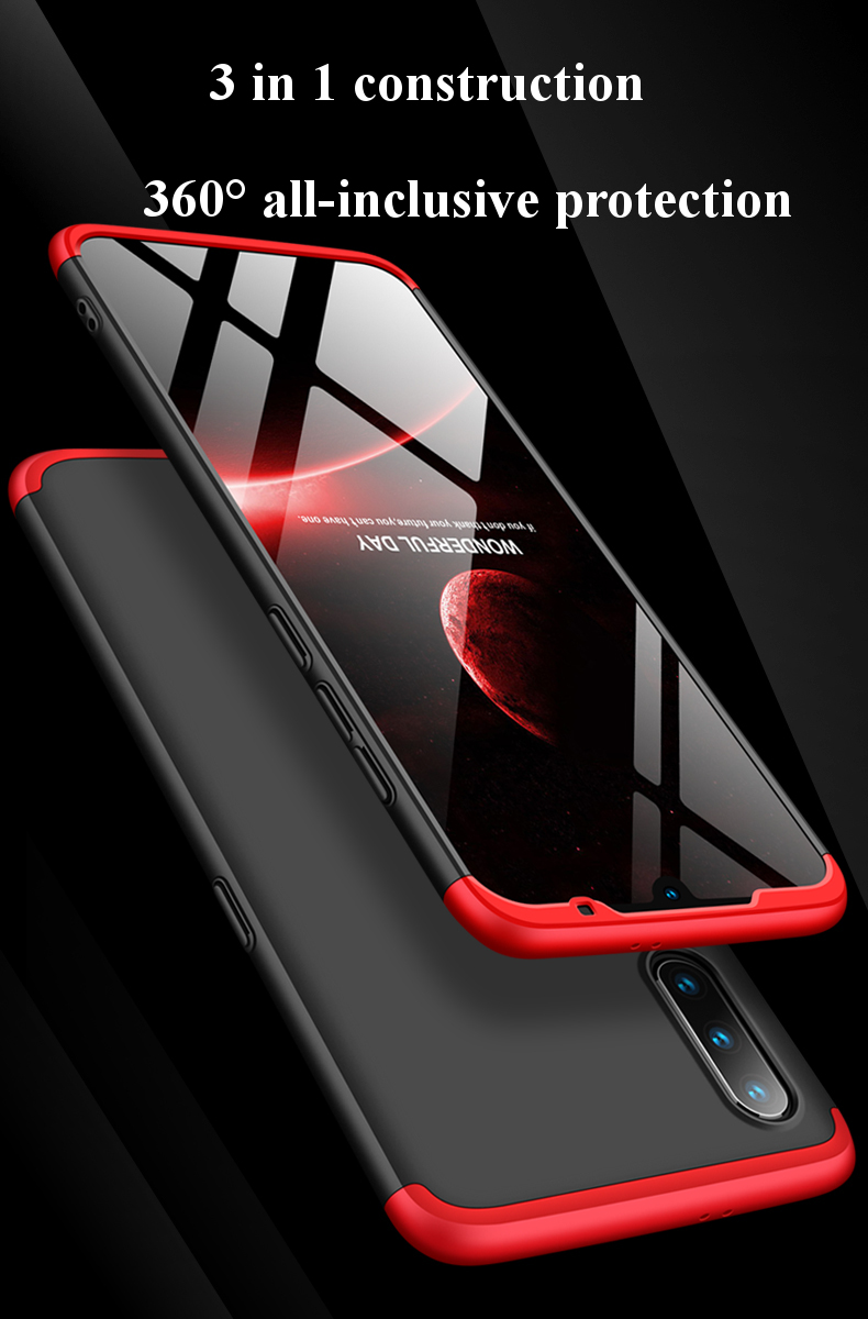 Bakeey-3-in-1-Double-Dip-360deg-Hard-PC-Full-Protective-Case-For-Xiaomi-Mi9--Mi-9-Transparent-Editio-1447981