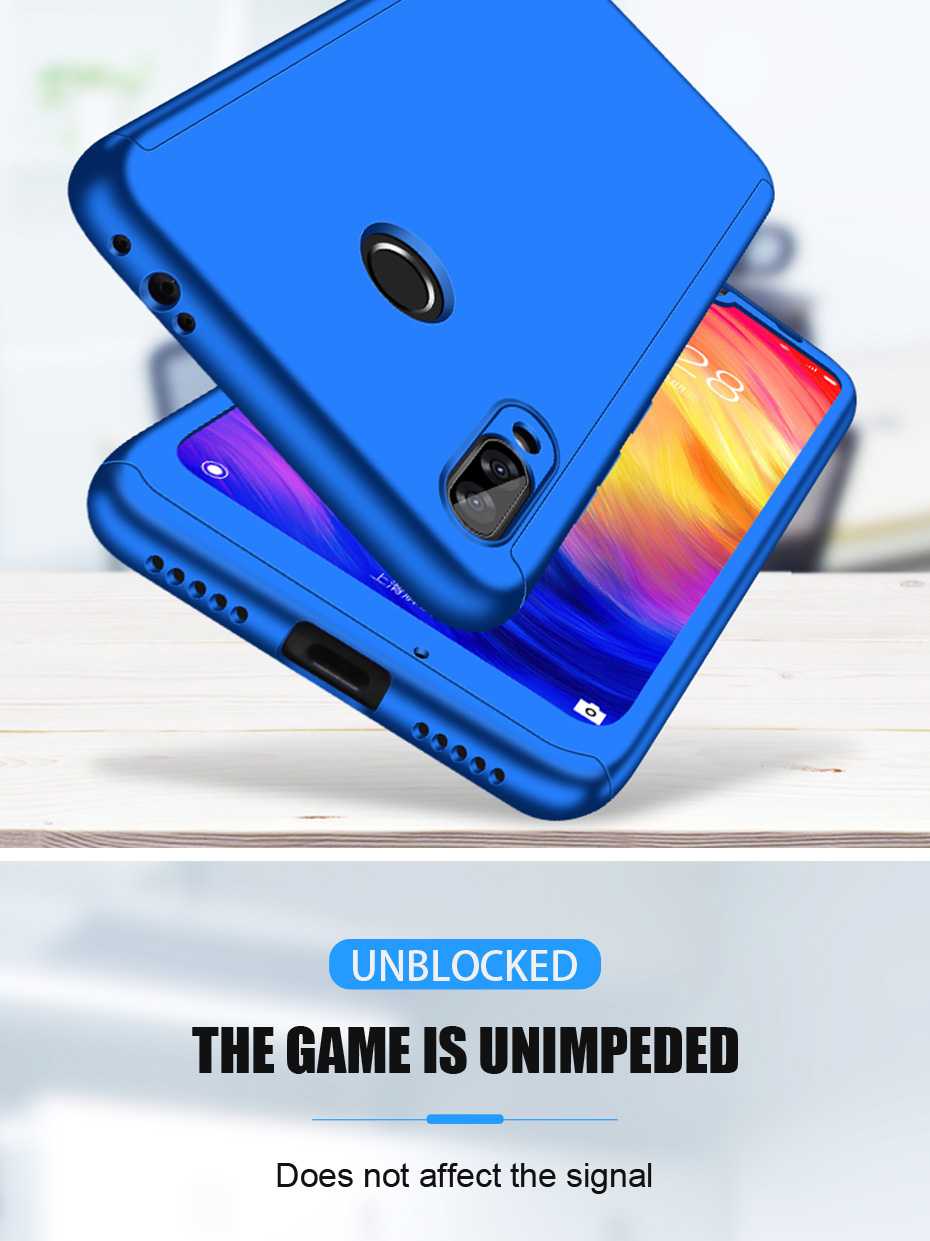 Bakeey-360deg-Full-Body-PC-FrontBack-Cover-Protective-Case-With-Screen-Protector-For-Xiaomi-Redmi-No-1494025