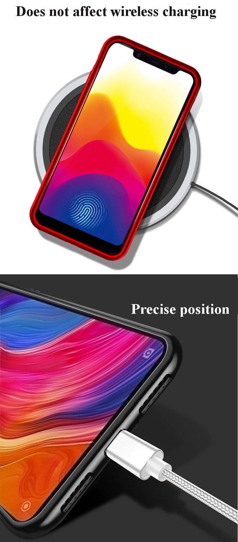 Bakeey-360deg-Magnetic-Adsorption-Flip-Metal-Clear-Tempered-Glass-Protective-Case-for-Xiaomi-Mi8-Mi--1329990