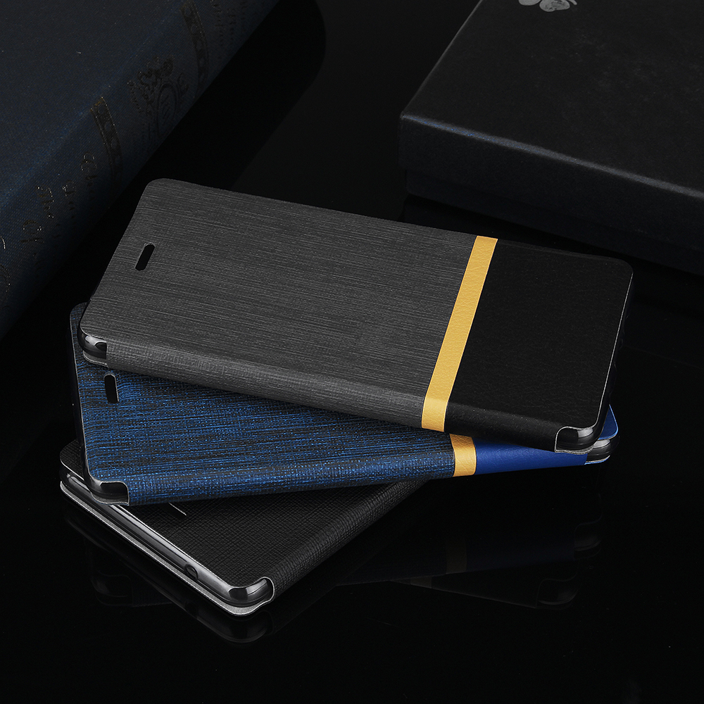 Bakeey-Flip-Cloth-PatternPU-Leather-Full-Protective-Case-For-Xiaomi-Mi-MIX-3-1399893
