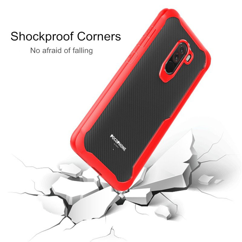 Bakeeytrade-Transparent-Shockproof-Hard-Back-Cover-Protective-Case-for-Xiaomi-Pocophone-F1-1383996