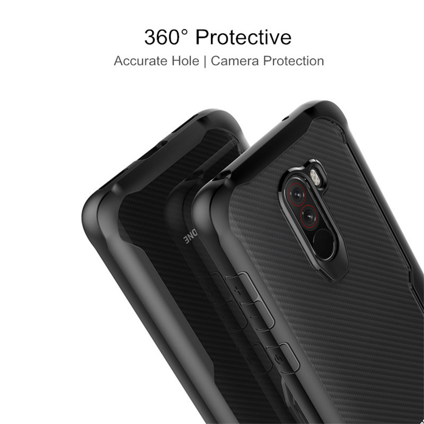 Bakeeytrade-Transparent-Shockproof-Hard-Back-Cover-Protective-Case-for-Xiaomi-Pocophone-F1-1383996