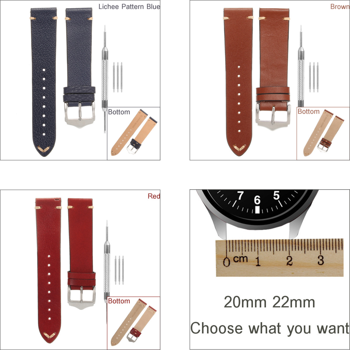 20mm-22mm-Shock-Resistant-Leather-Replacement-Strap-Watch-Band-Spring-Pars-Tool-Wristband-1264242