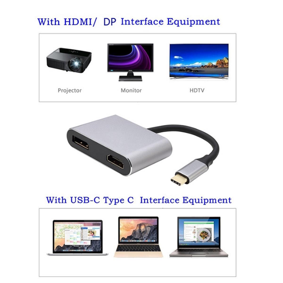 3-Hub-USB-C-31-Type-c-to-Display-Port-DP-4k-60Hz-HDMI-30Hz-Adapter-for-Smartphone-TV-Macbook-1264195