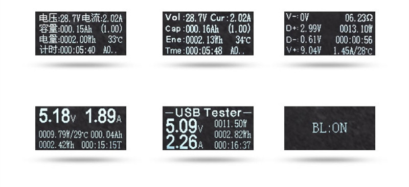 Bakeey-2-in-1-Type-C-USB-Tester-Power-Meter-Testers-LCD-Digital-Multimeter-Voltage-Current-Meter-1342483