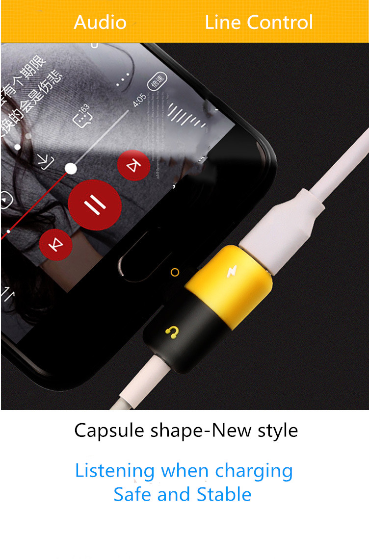 Bakeey-Dual-Headphone-2-In-1-Audio-Jack-Type-C-Adapter-Splitter-Audio-Converter-for-Samsung-Xiaomi-1381327