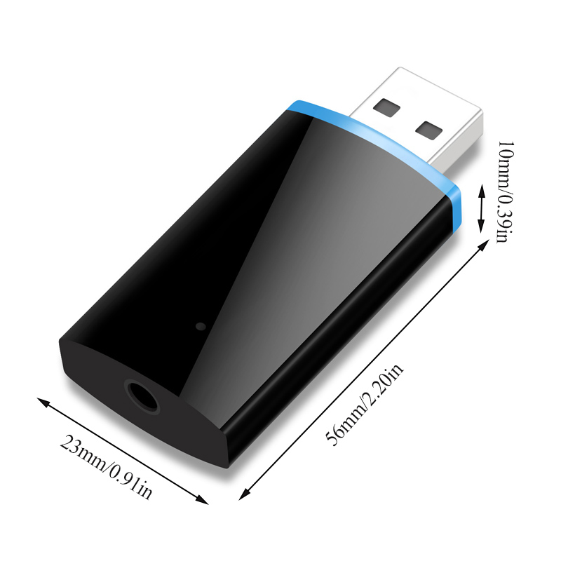 Bakeey-Wireless-Bluetooth-41-Stereo-Audio-USB-Car-Kit-Music-Receiver-Adapter-1258275