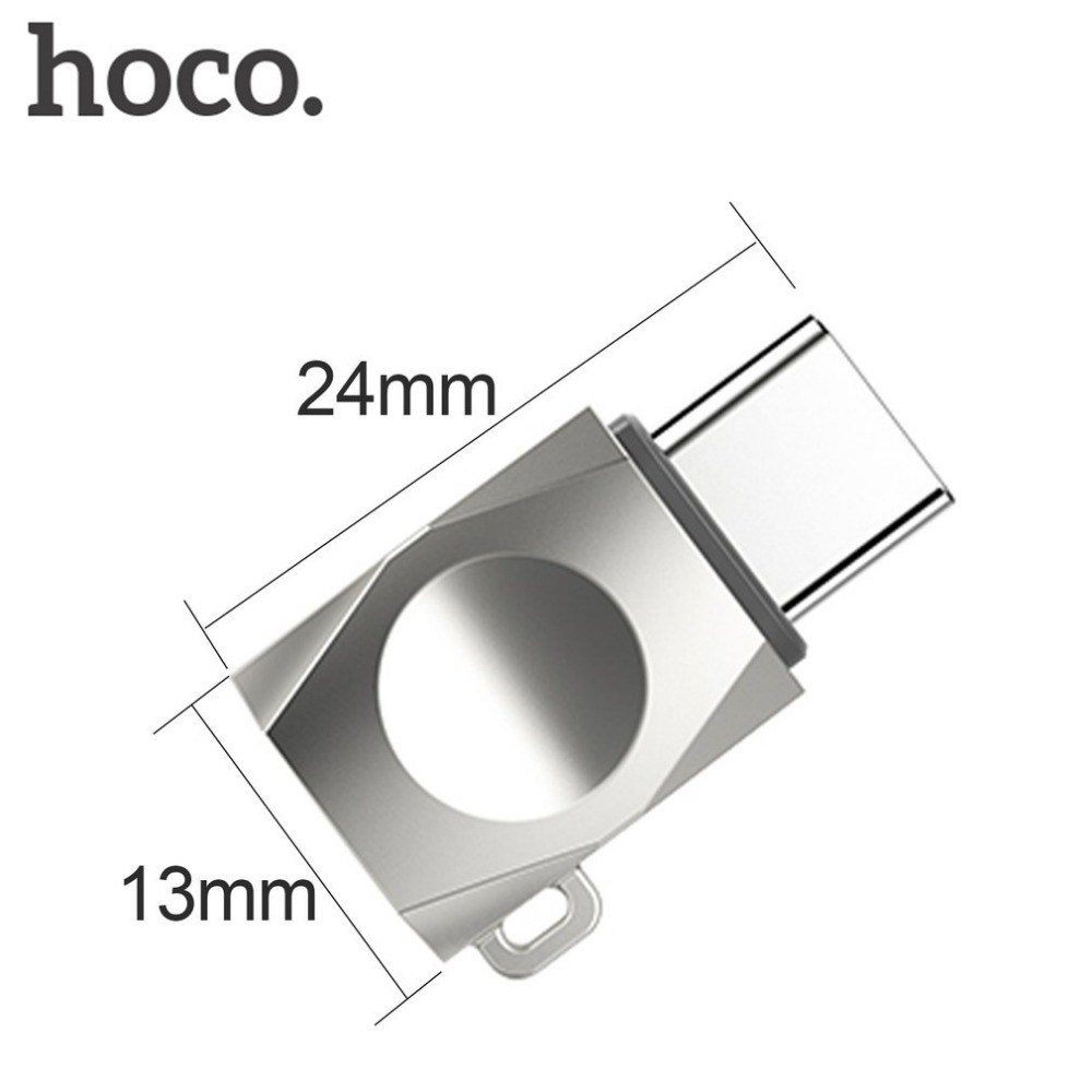 HOCO-Micro-USB-to-Type-C-Zinc-Alloy-Adapter-Male-to-Female-Converter-Suitable-for-Mobile-Phone-1316545