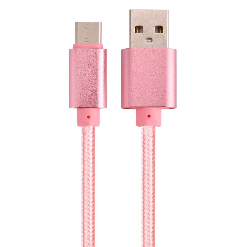 21A-Braided-Type-C-Data-Sync-Charging-Cable-1m-For-OnePlus-5-Xiaomi-6-Samsung-Note-8-S8-1205387