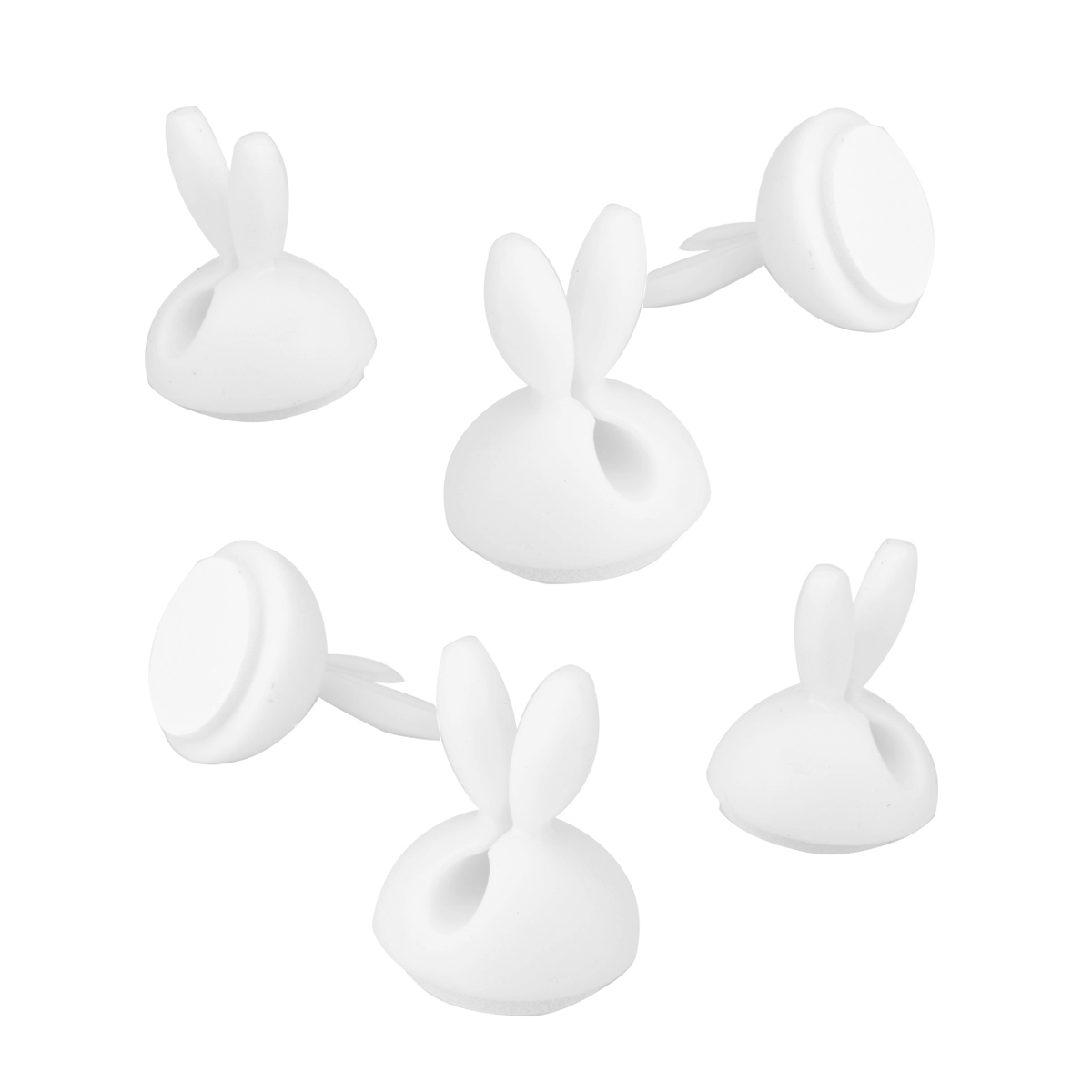 6PCS-Cute-Rabbit-Ears-Cable-Drop-Clips-Desk-Tidy-Organiser-Wire-Cord-USB-Charger-Holder-1006754