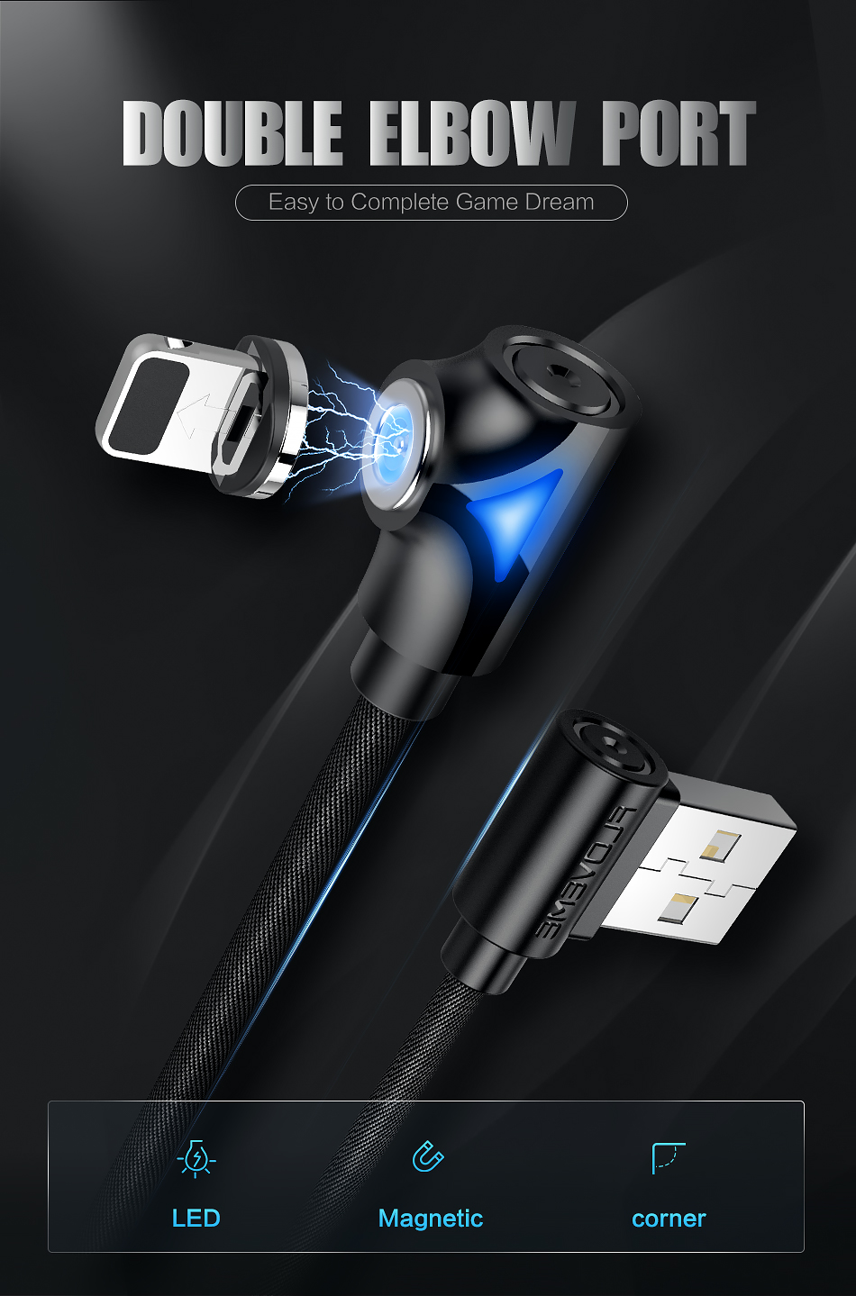 FLOVEME-90-Degree-Angle-Type-C-LED-Magnetic-Braided-Fast-Charging-Data-Cable-1M-For-Smart-Phone-1338457