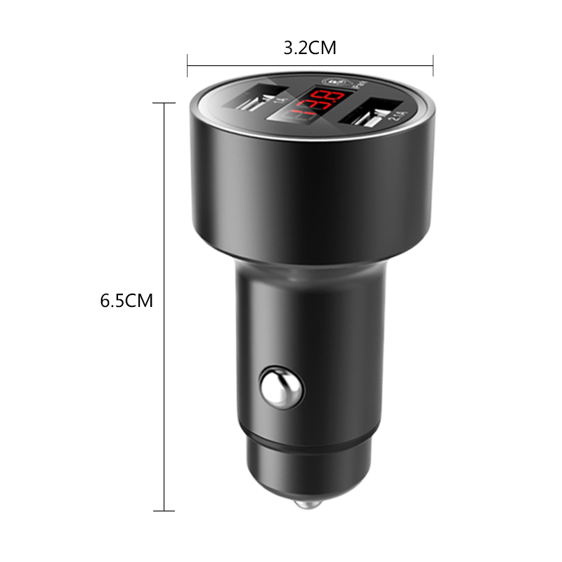 31A-2Ports-Bluetooth-Positioning-Fast-Charging-Car-Charger-With-OLED-Display-For-iphone8X-Samsung-1210364