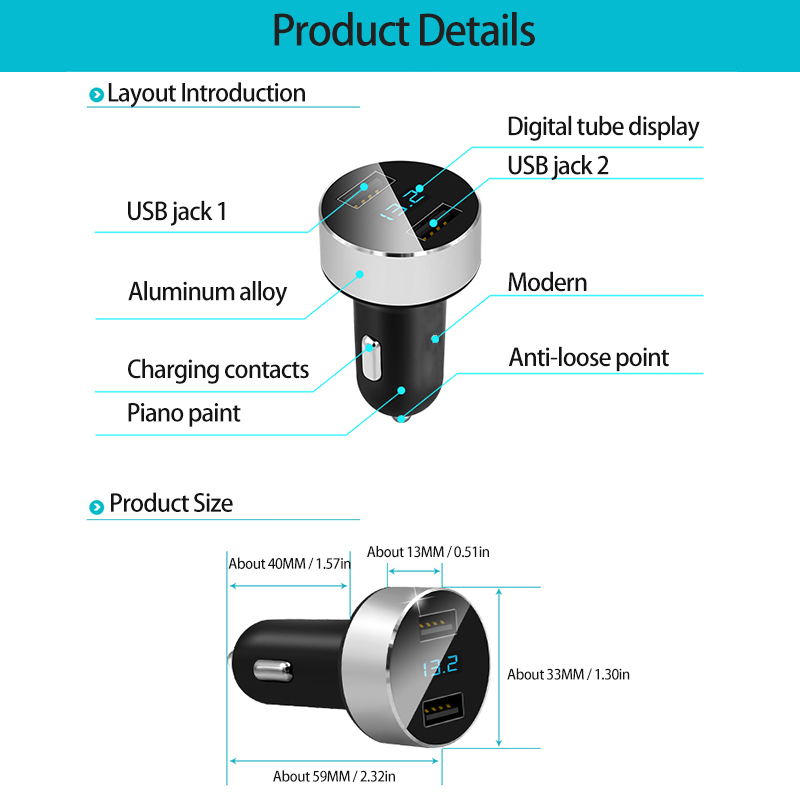 31A-Dual-USB-LED-Display-Quick-Charge-Car-charger-For-iPhone-X-8-Plus-OnePlus-5-S8-Xiaomi-6-1198328