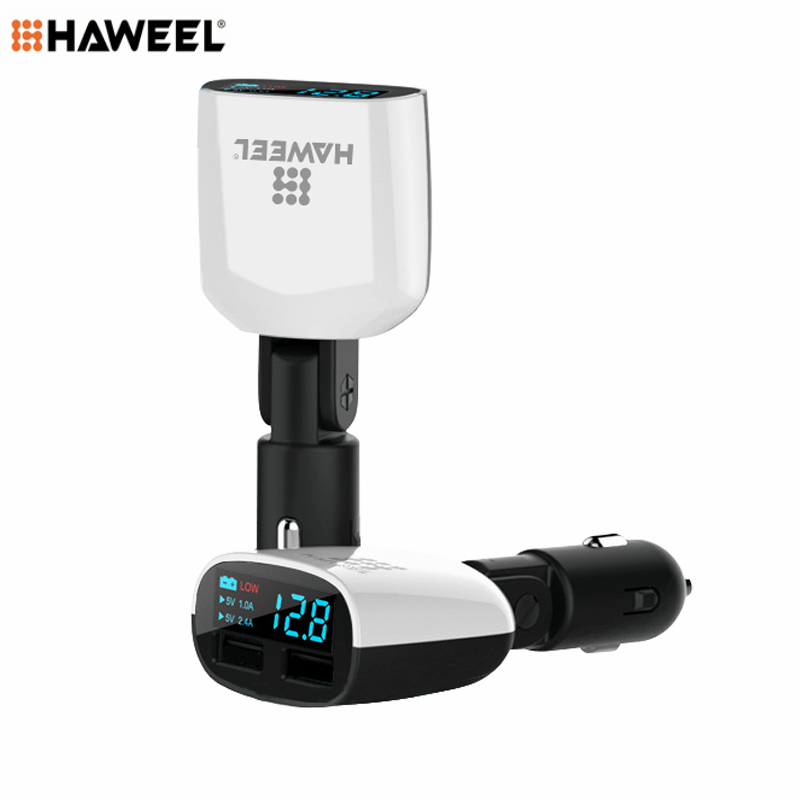 Haweel-QC30-34A-Dual-USB-Ports-LED-Current-Display-Swing-Head-Design-Car-Charger-for-Xiaomi-6-S8-1166104