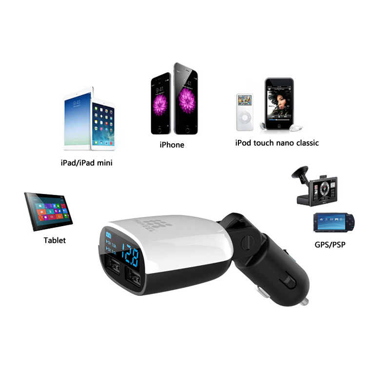 Haweel-QC30-34A-Dual-USB-Ports-LED-Current-Display-Swing-Head-Design-Car-Charger-for-Xiaomi-6-S8-1166104