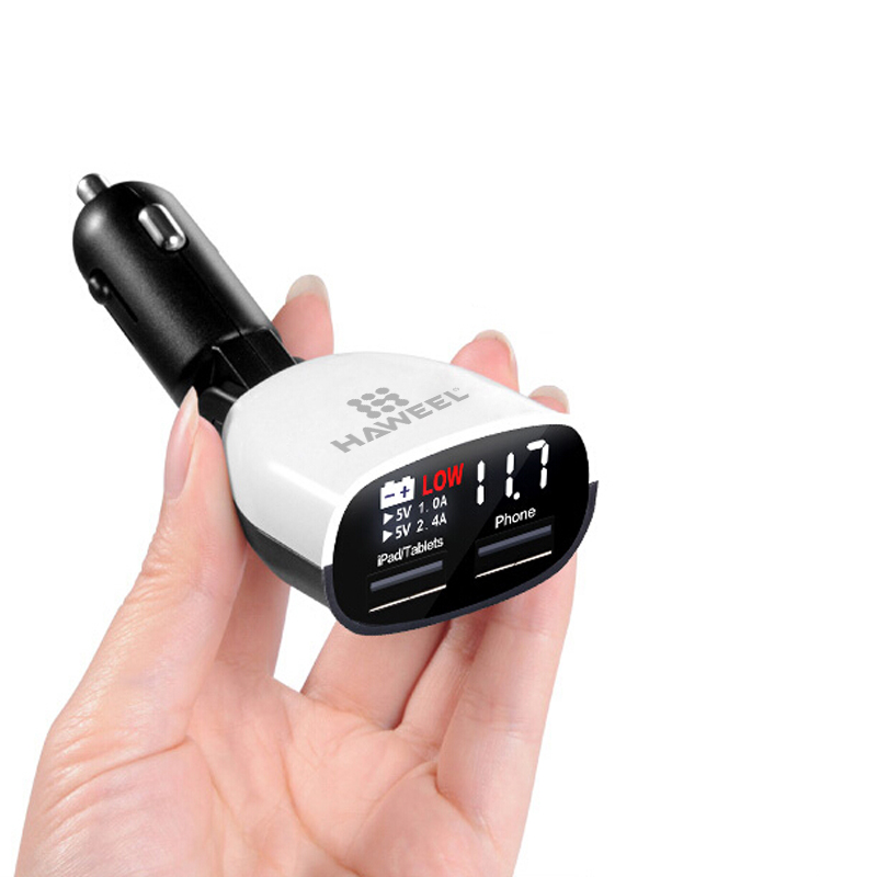 Haweel-QC30-34A-Dual-USB-Ports-LED-Current-Display-Swing-Head-Design-Car-Charger-for-Xiaomi-6-S8-1166104
