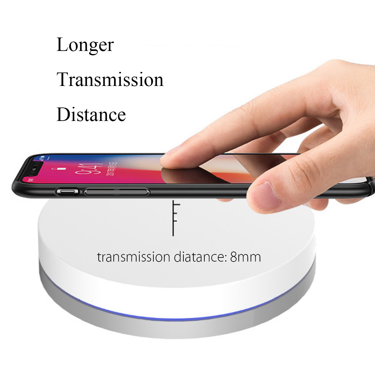 10W-Fast-Qi-Wireless-Charging-Dock-Charger-Pad-Mat-Aluminum-With-LED-Light-For-iphone-X-88Plus-Sams-1246367
