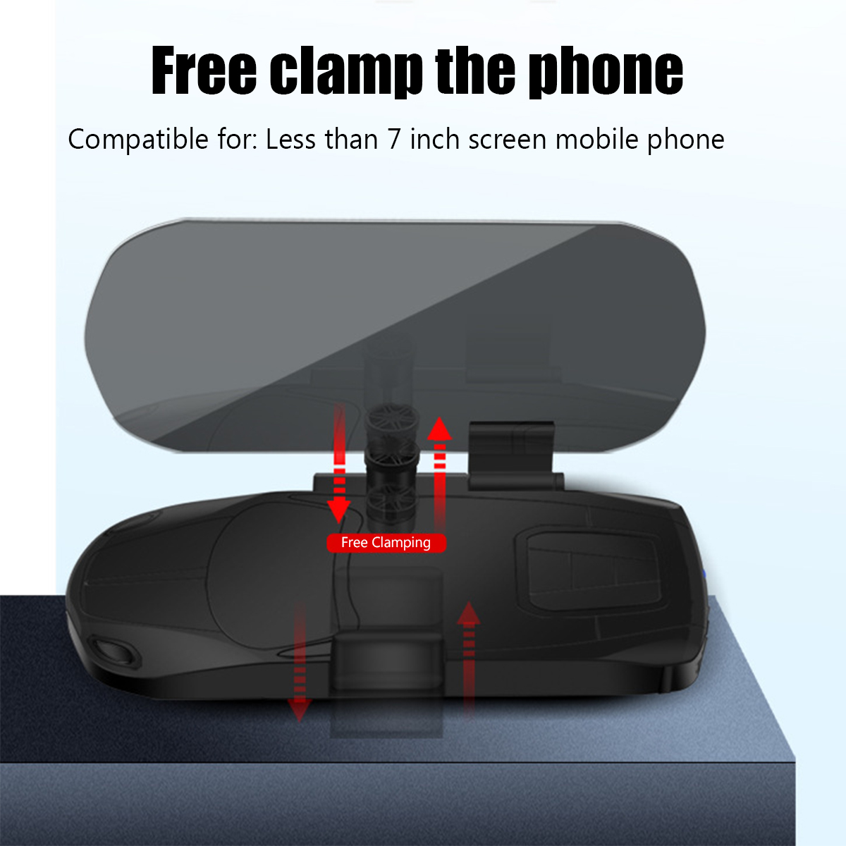 10W-Qi-Wireless-Charger-Car-Hub-Head-up-Navigation-Display-Phone-Holder-For-iPhone-Samsung-Huawei-Xi-1425312