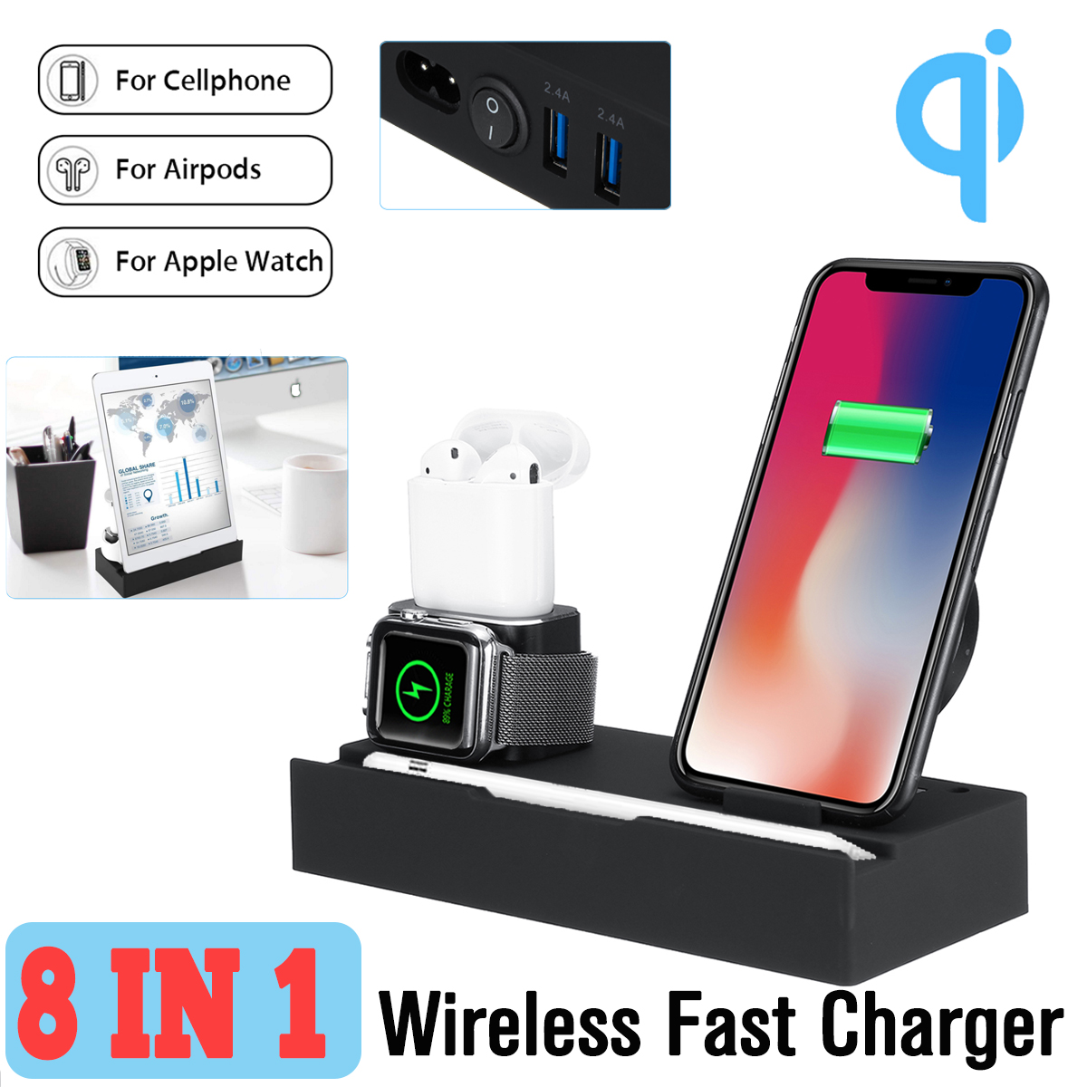 8-In-1-Qi-Wireless-Charger-Fast-Charging-Phone-Holder-For-iPhoneSamsungHuaweiiPadApple-PencilApple-W-1419781