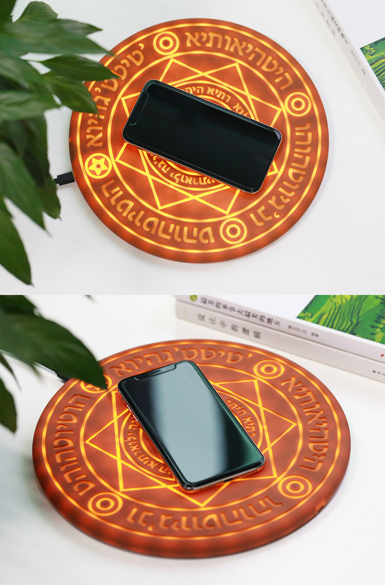 Bakeey-10W-Magic-Array-Wireless-Charger-Fast-Charging-Pad-For-iPhoneX-S9-Note9-Huawei-P20-pro-1409520
