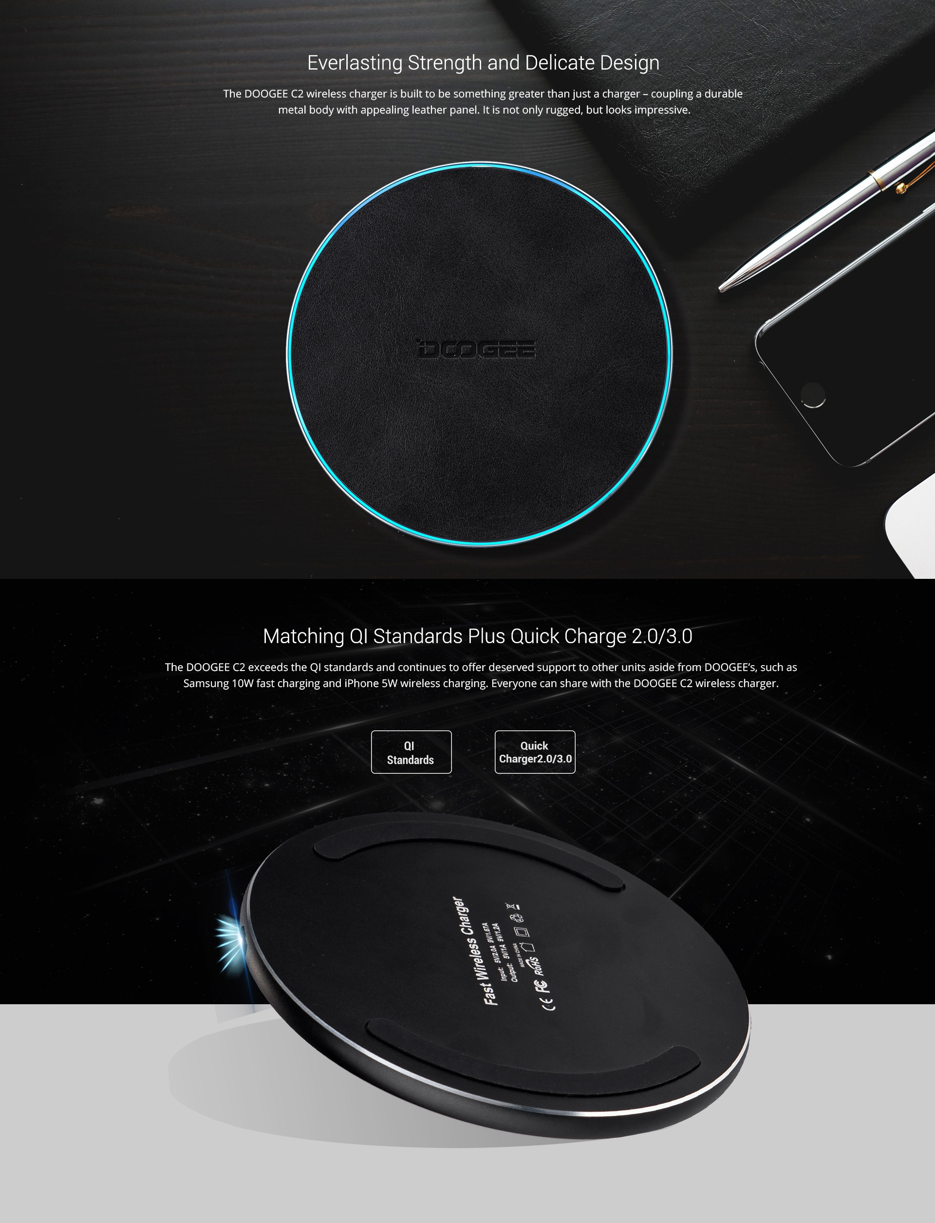 Doogee-10W-Qi-Fast-Wireless-Charger-Charging-Pad-For-DOOGEE-S60-S9-Note-9-XS-Max-XR-Xiaomi-Mix-3-1391436