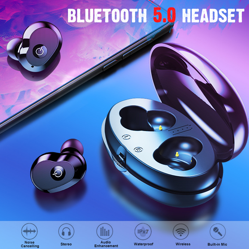 Bluetooth-50-Invisible-Wireless-Earphone-HIFI-Stereo-Waterproof-DSP-Noise-Cancelling-With-HD-Mic-1362322