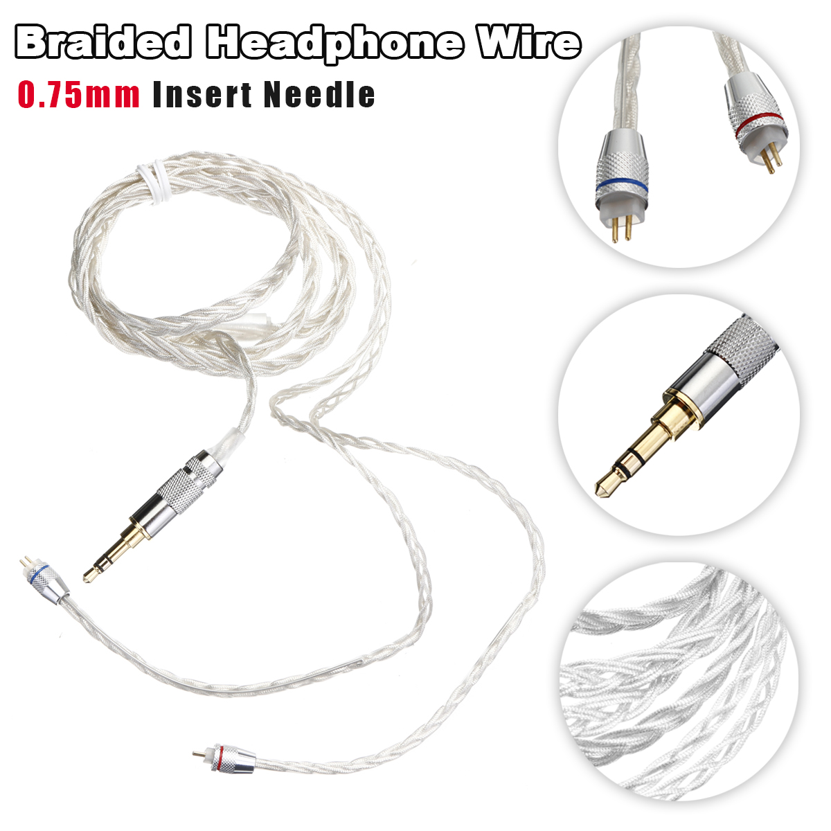 075mm-Insert-Needle-Braided-Headphone-Cable-Earphone-Wire-For-KZ-ZSTZSRES3ED12-Earphone-1389942