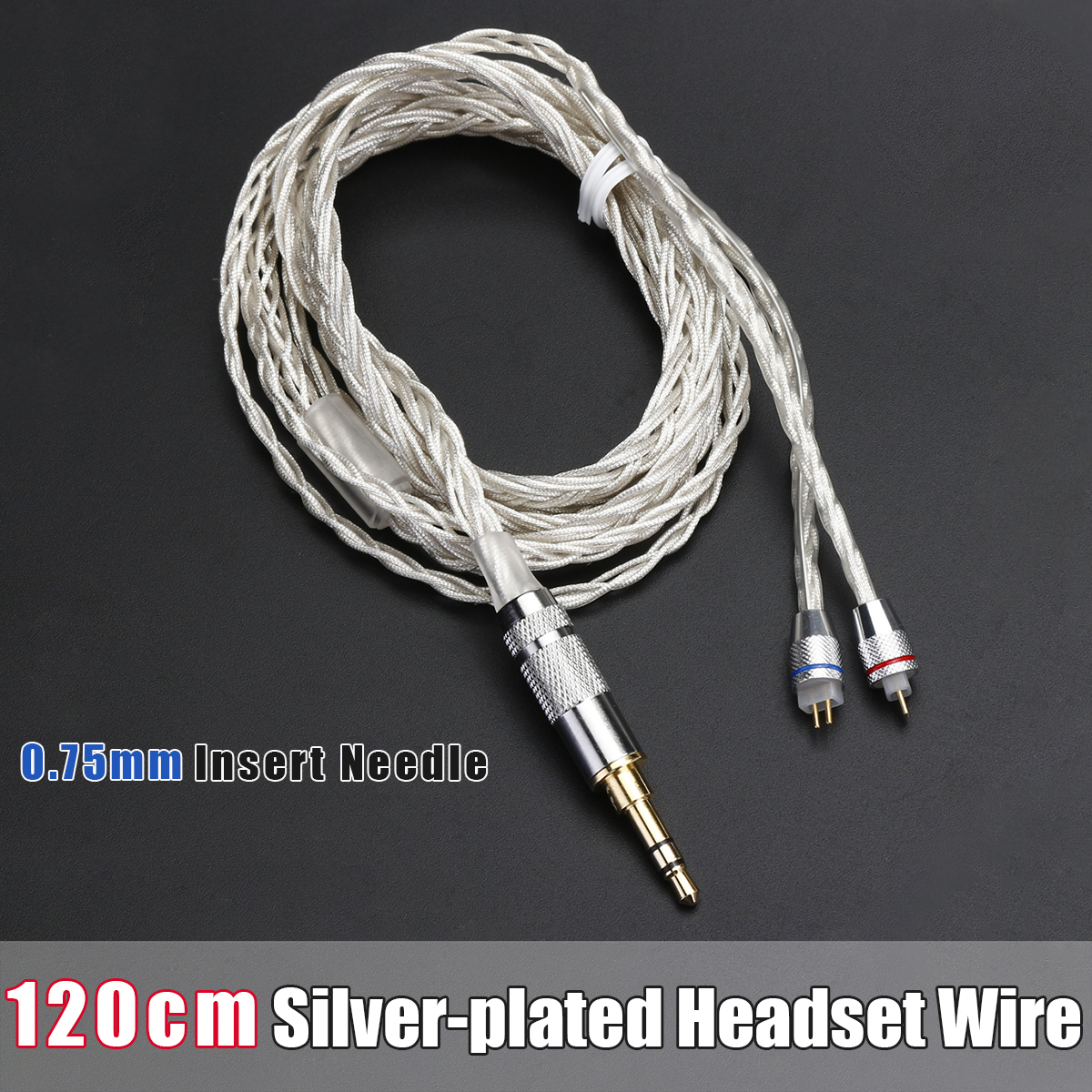 075mm-Insert-Needle-Braided-Headphone-Cable-Earphone-Wire-For-KZ-ZSTZSRES3ED12-Earphone-1389942