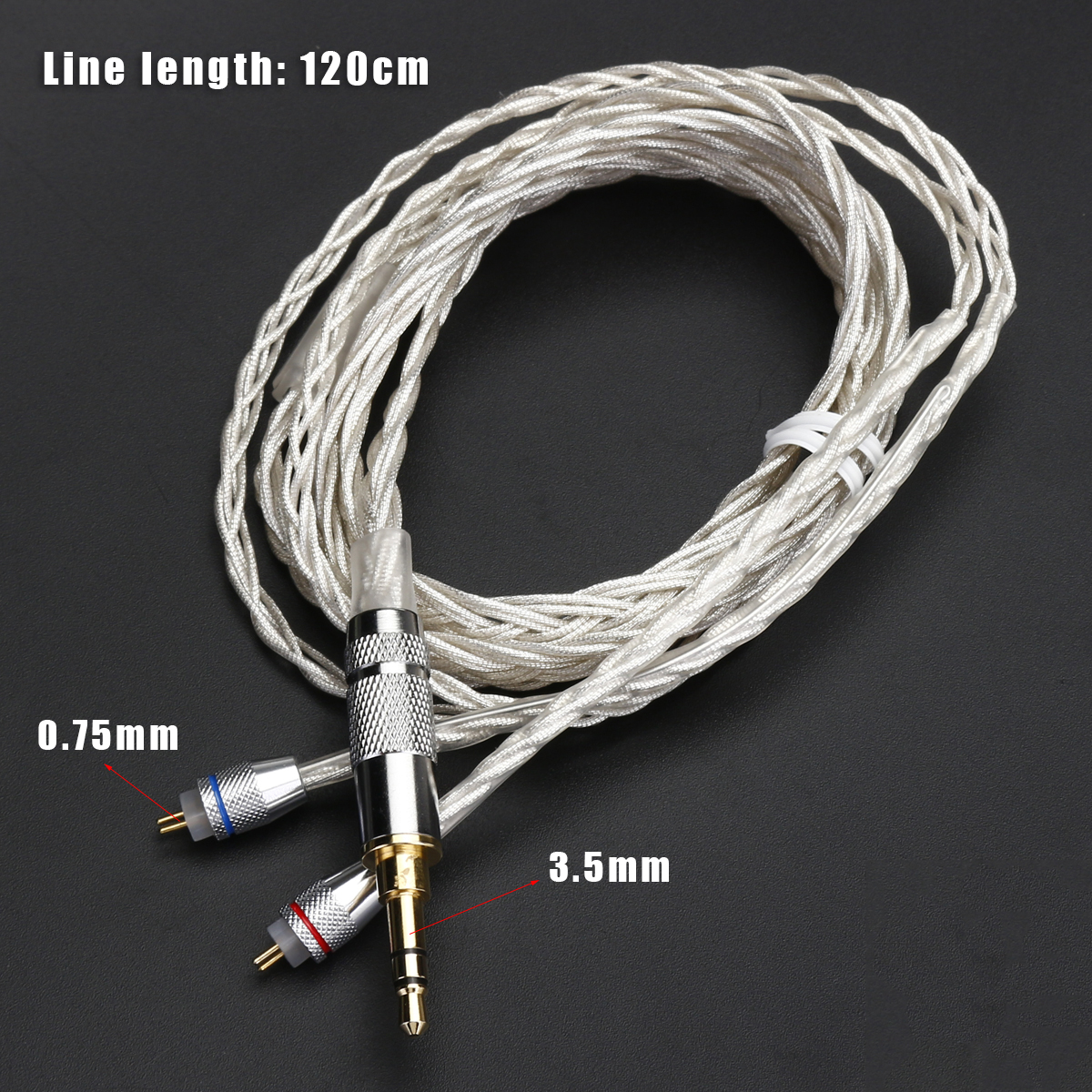 075mm-Insert-Needle-Braided-Headphone-Cable-Earphone-Wire-For-KZ-ZSTZSRES3ED12-Earphone-1389942
