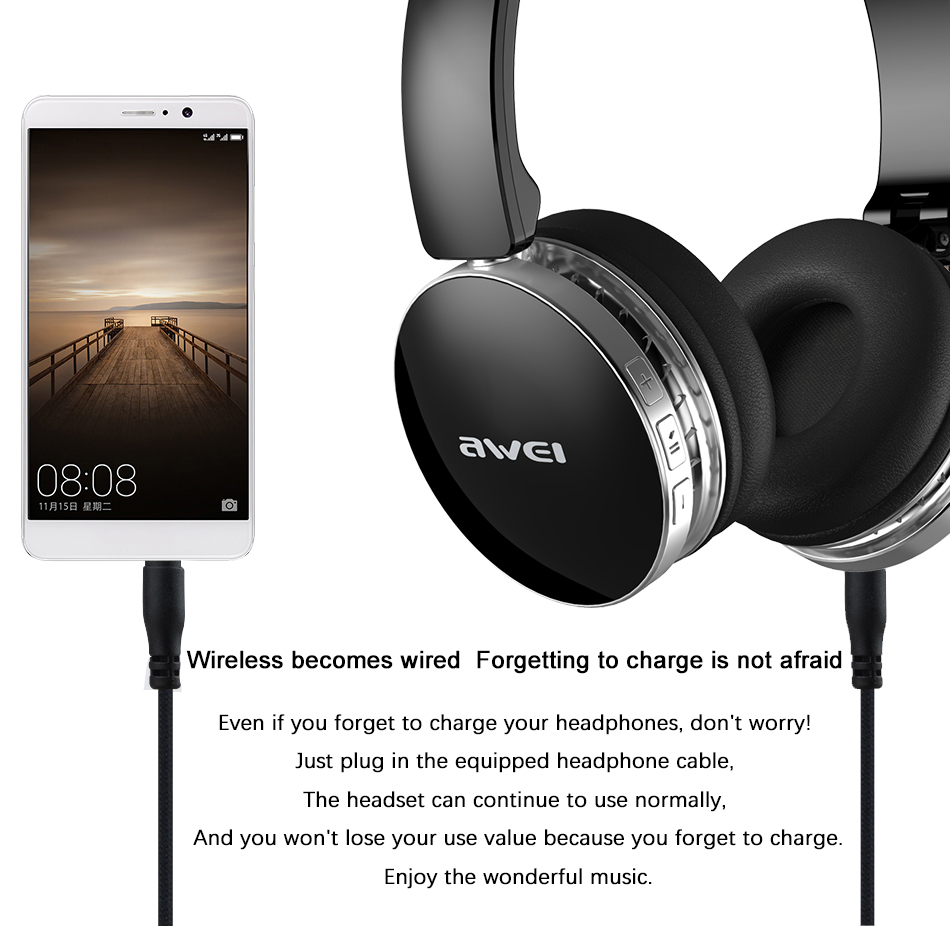 AWEI-A500BL-Foldable-Wireless-Bluetooth-Headphone-Stereo-Hi-Fi-Noise-Canceling-40mm-Unit-With-Mic-1338566