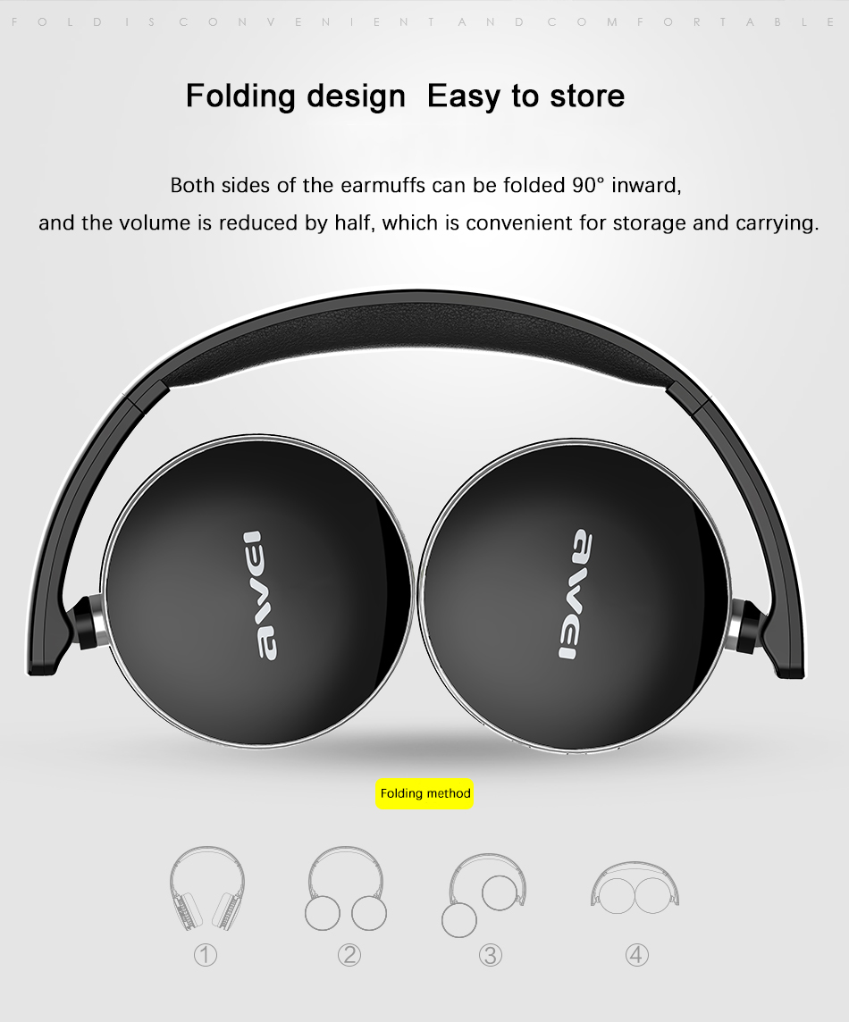 AWEI-A500BL-Foldable-Wireless-Bluetooth-Headphone-Stereo-Hi-Fi-Noise-Canceling-40mm-Unit-With-Mic-1338566