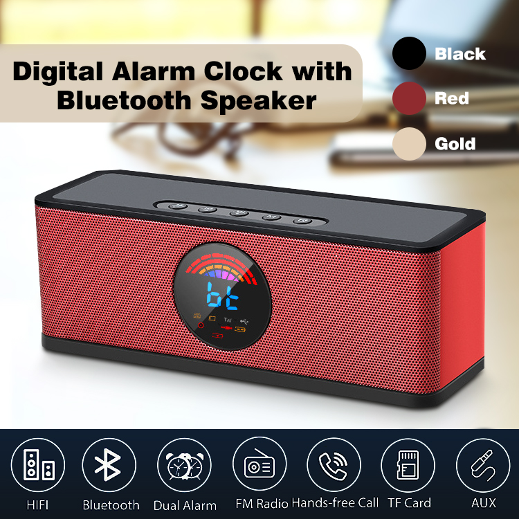 10W-HiFi-Wireless-Bluetooth-Speaker-LED-Display-Dual-Alarm-Clock-FM-Radio-TF-Card-Speaker-with-Mic-1350922