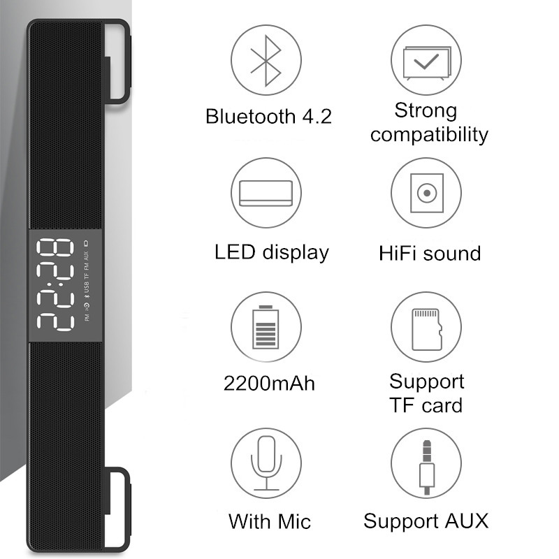 Ifkoo-F4-LED-Alarm-Clock-FM-Radio-Touch-Control-TF-Card-35mm-Aux-Bluetooth-Speaker-with-Mic-1250850