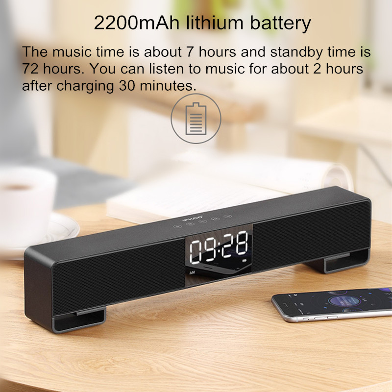 Ifkoo-F4-LED-Alarm-Clock-FM-Radio-Touch-Control-TF-Card-35mm-Aux-Bluetooth-Speaker-with-Mic-1250850