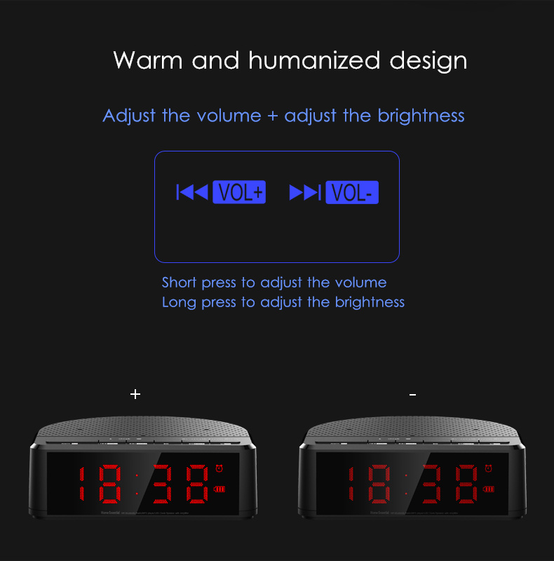 LEADSTAR-MX-17-Portable-Wireless-Bluetooth-Speaker-LED-Alarm-Clock-TF-Card-FM-Radio-Subwoofer-1260463