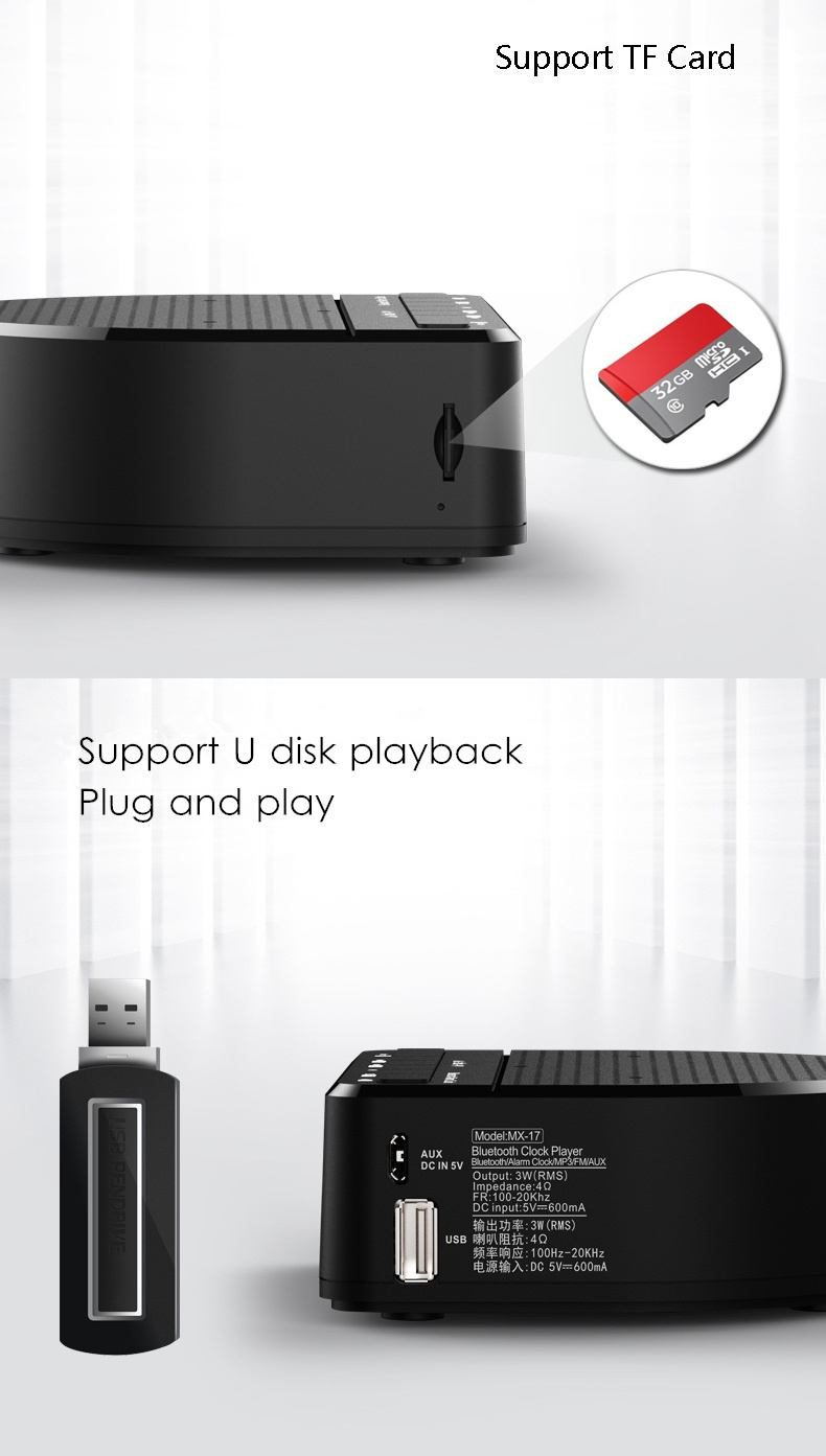 LEADSTAR-MX-17-Portable-Wireless-Bluetooth-Speaker-LED-Alarm-Clock-TF-Card-FM-Radio-Subwoofer-1260463