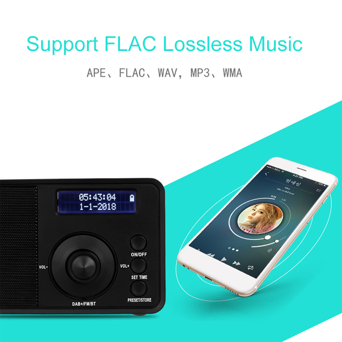 Portable-DAB--Digital-Radio-Wireless-Bluetooth-Stereo-Speaker-LCD-Display-Outdoor-Headset-Support-Al-1415011