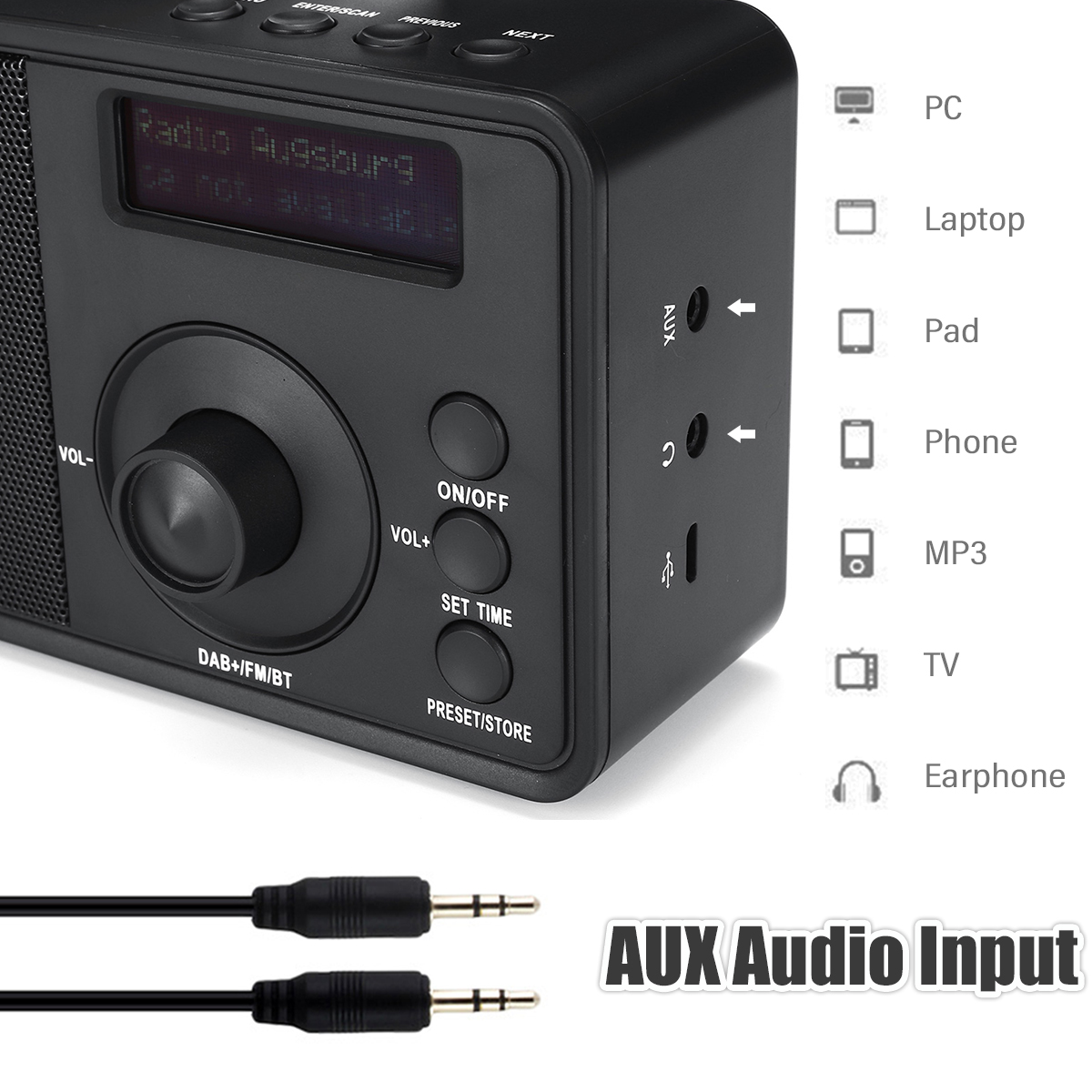 Portable-DAB--Digital-Radio-Wireless-Bluetooth-Stereo-Speaker-LCD-Display-Outdoor-Headset-Support-Al-1415011