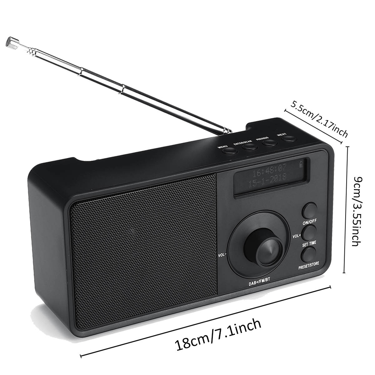 Portable-DAB--Digital-Radio-Wireless-Bluetooth-Stereo-Speaker-LCD-Display-Outdoor-Headset-Support-Al-1415011