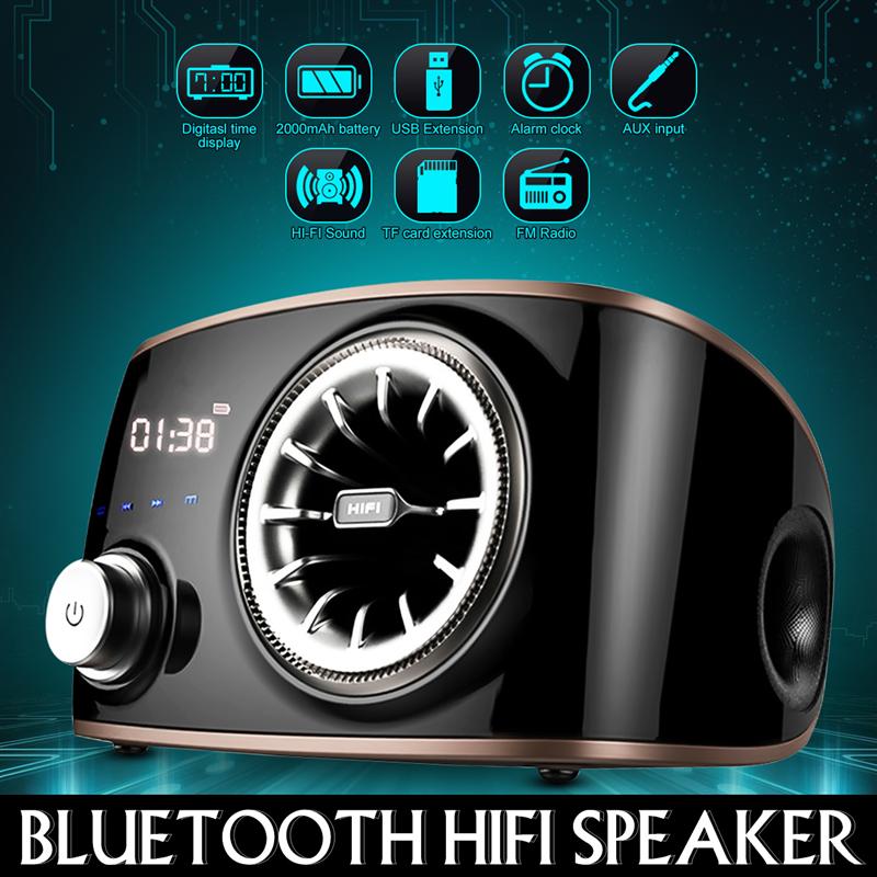 Senbowe-I9-HiFi-Wireless-Bluetooth-Speaker-LED-Display-Alarm-Clock-FM-Radio-TF-Card-2000mAh-Speaker-1343485