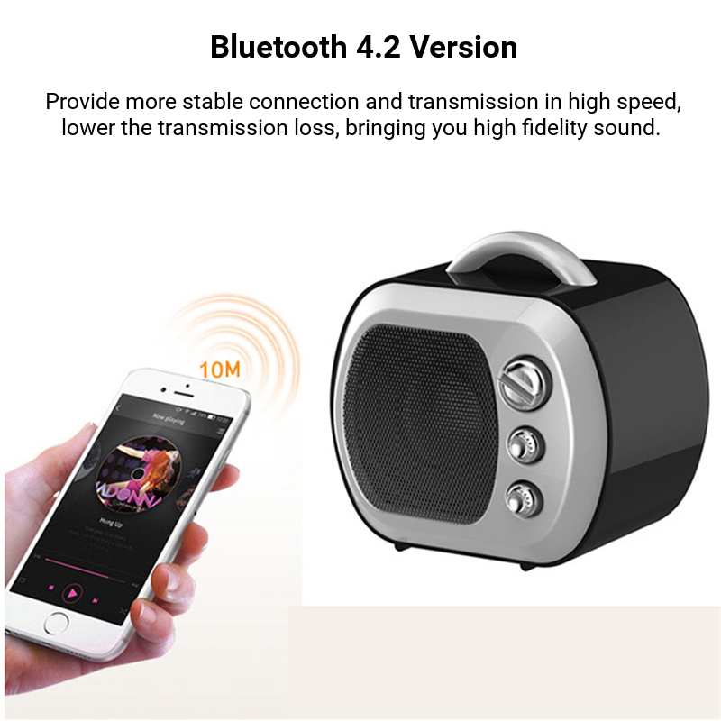 U14B-Mini-Retro-Television-Bluetooth-Speaker-With-Mic-Handsfree-Call-Portable-TF-Card-AUX-1263301