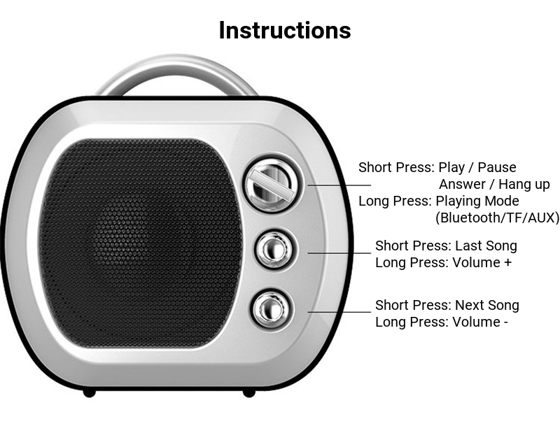 U14B-Mini-Retro-Television-Bluetooth-Speaker-With-Mic-Handsfree-Call-Portable-TF-Card-AUX-1263301