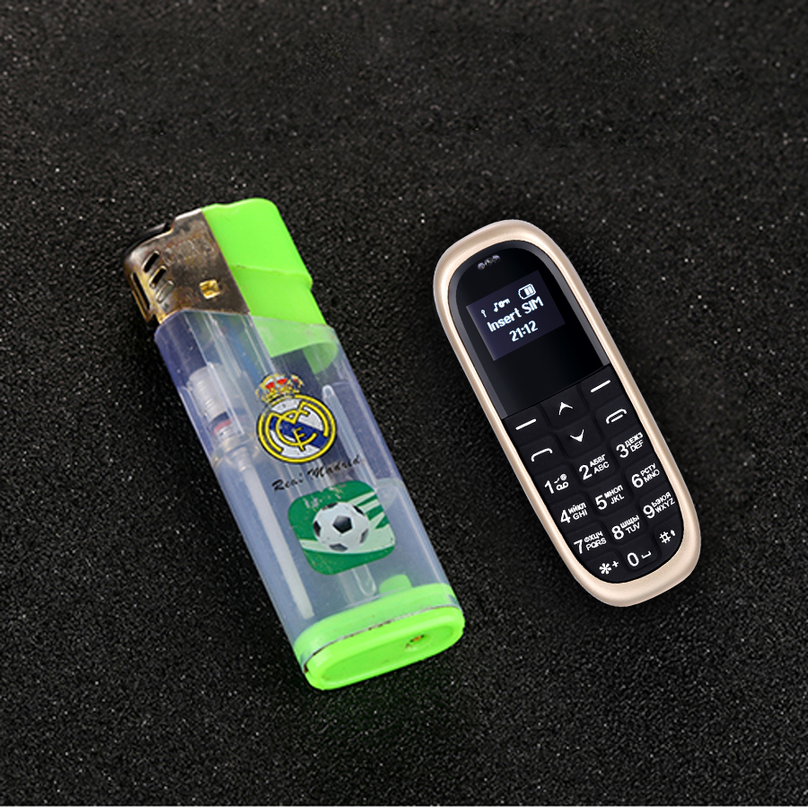 AIEK-KK1-066-Inch-330mAh-Bluetooth-Dialer-Magic-Voice-Low-Radiation-Mini-Card-Phone-1229511