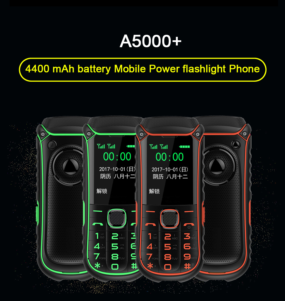 A5000-177-Inch-4400mAh-OTG-Flashlight-Bluetooth-MP3-MP4-Dual-Sim-Card-Outdoor-Rugged-Phone-1258773